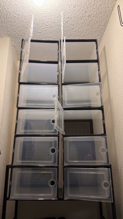 Sneakers shoes rack stackable