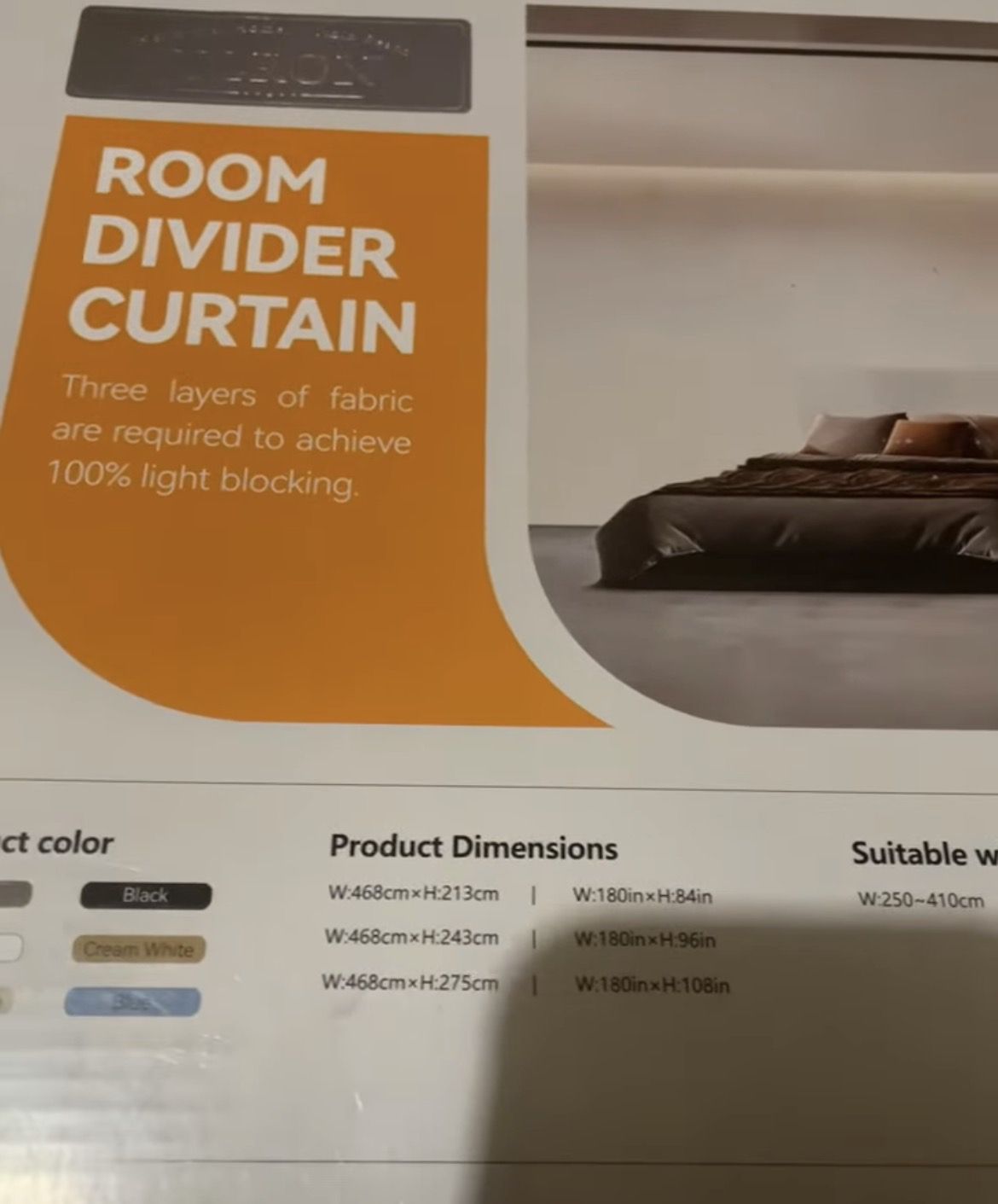 Room Divider Curtain
