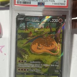 2023 Pokemon mew en Charizard ex PSA 10