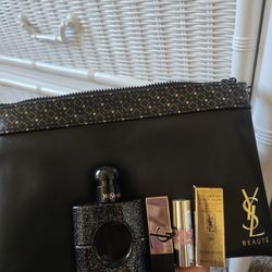 YSL Perfume Set with Lipsticks 