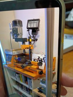 Emco Compact 5 bench top metal lathe. Austria