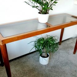 MCM Teak Console Table