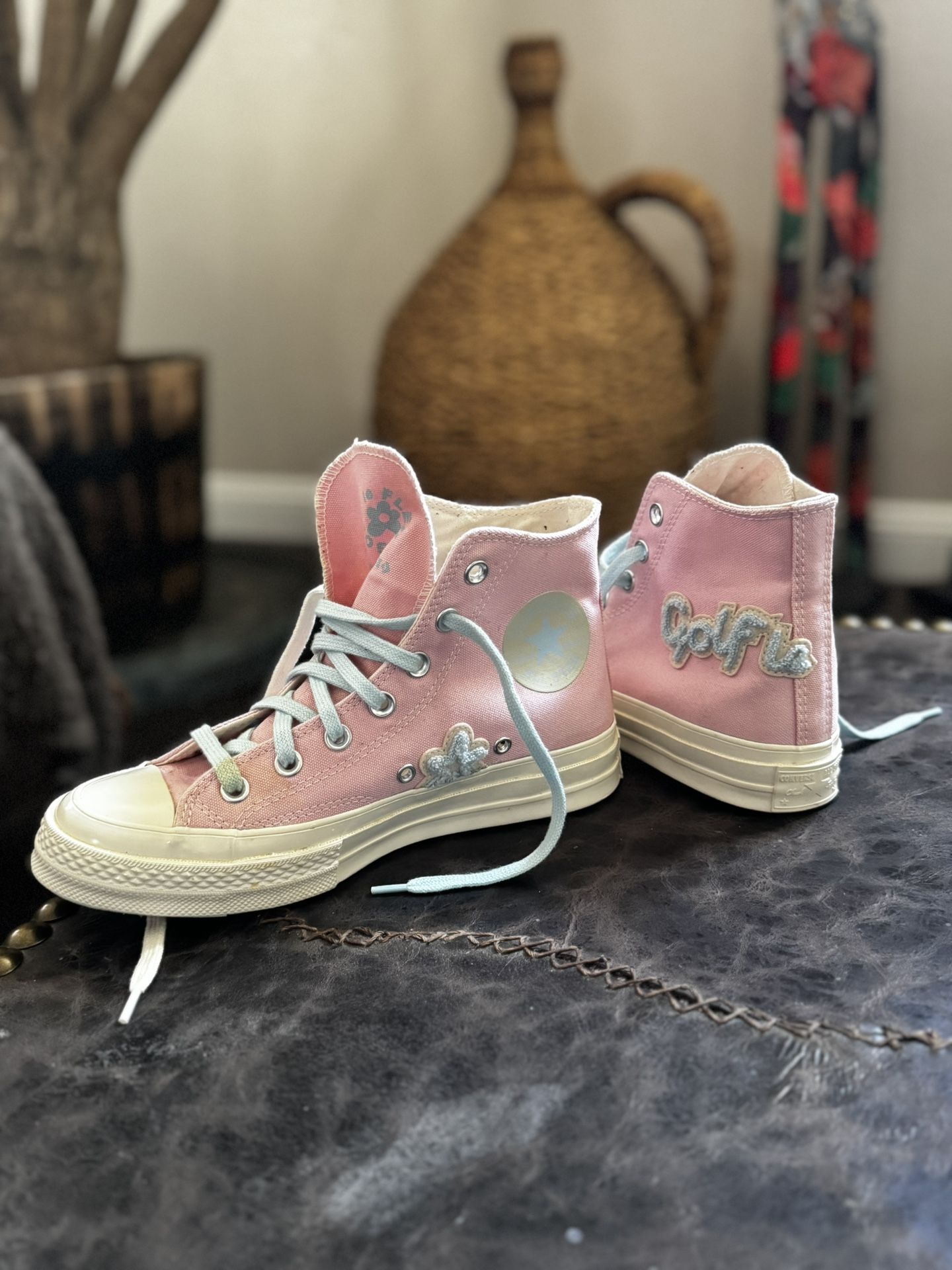 converse pink high top special edition