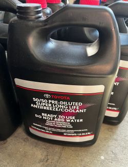 Toyota 50/50 coolant