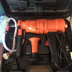 Concrete Hand Held Drill Will Hold From 1 Inch To 4 1/2 Inch Bit Perfect For  Those Small Jobs  Such As In Door Sprinkler System  $350!