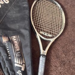🎾 Wilson Hammer 3.0 Titanium Stretch Racket & Bag