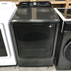 Samsung 7.4 cu. ft. Smart Vented Electric Dryer with Steam Sanitize