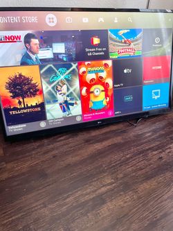 43”LG webOS 4k 2160p UHD Smart HDR