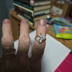 Size 6 1/2 Marquise Cut Dinner Ring