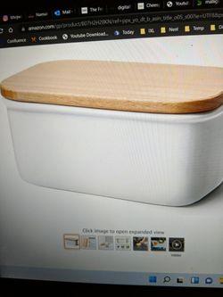 Sweese Large Butter Dish For 2 Sticks