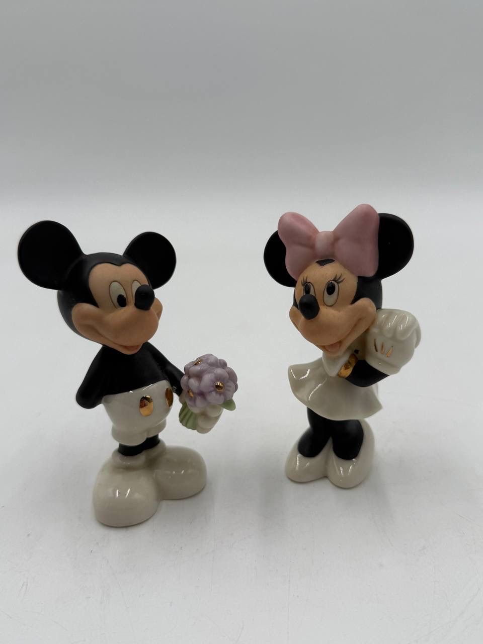 Disney Lennox Classics Mickey & Minnie Mouse Salt & Pepper Shaker Set
