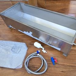 31.5" x 12" x8.5" Automatic livestock Self Filling Water Tank, Drinking Water with Float Valve