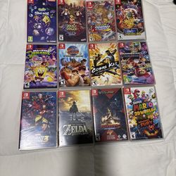 Nintendo Switch Mario Red & Blue Edition CIB+27 Games Bundle Sealed & CIB Games!