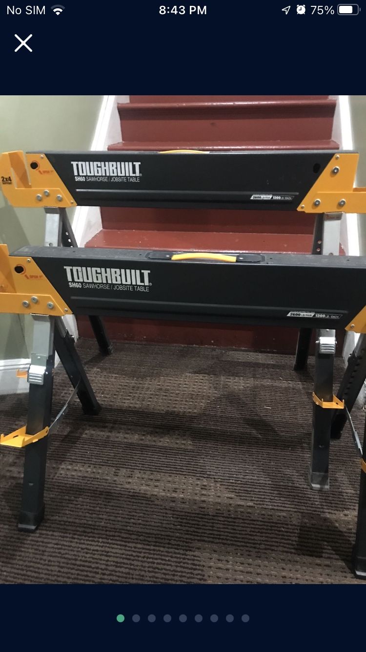 ToughBuilt SH60 Sawhorses