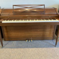 Baldwin Acrosonic Mahogany Spinet Piano