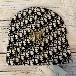 Dior Embroidered Beanie