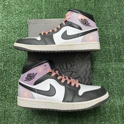 Jordan 1 Mid Zen Master size 8 USED But Clean