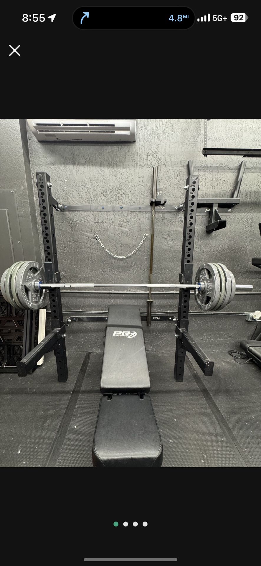 PRX with Incline Bench