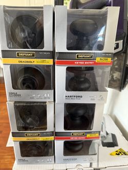 Keyed Door Knob And Deadbolt Combo 