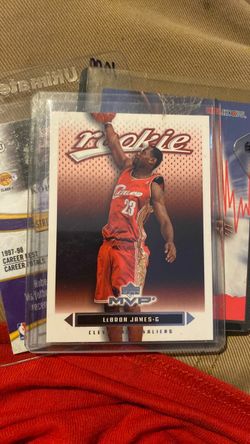 LeBron James Upper Deck MVP Rookie Card