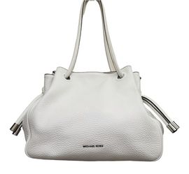 MICHAEL KORS Dalia Pebbled Leather Shoulder Bag