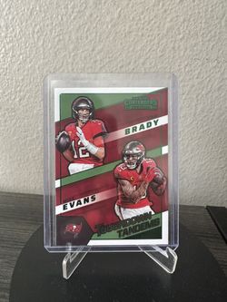 2022 Contenders Touchdown Tandems Green Tom Brady & Mike Evans