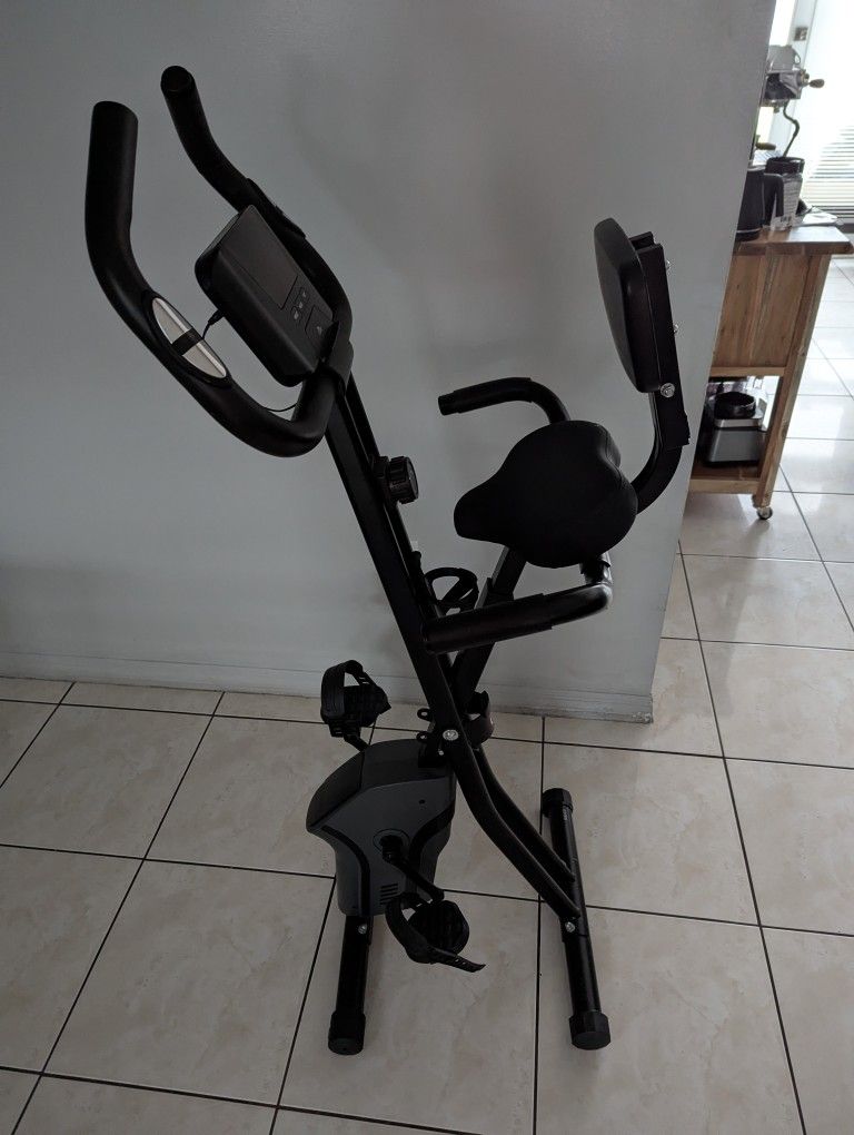 Aldi Exercise Bike Foldable Black