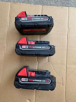 Milwaukee Batteries M18 2ah