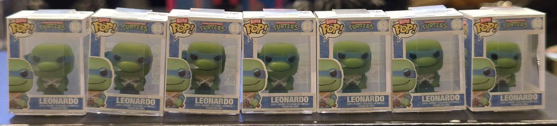 Extra duplicate TMNT Bitty Pop! Figures