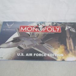 Monopoly U.S. Air Force Edition Parker Brothers~New & Factory Sealed!


