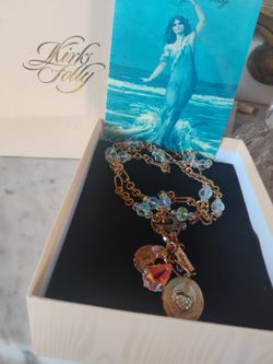 Beautiful Kirks Folly Necklace. Make It Short Make It Long 