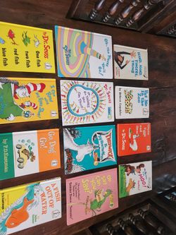 12 hardback Dr. Seuss books
