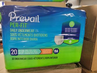 Prevail pre fit daily underwear adult small