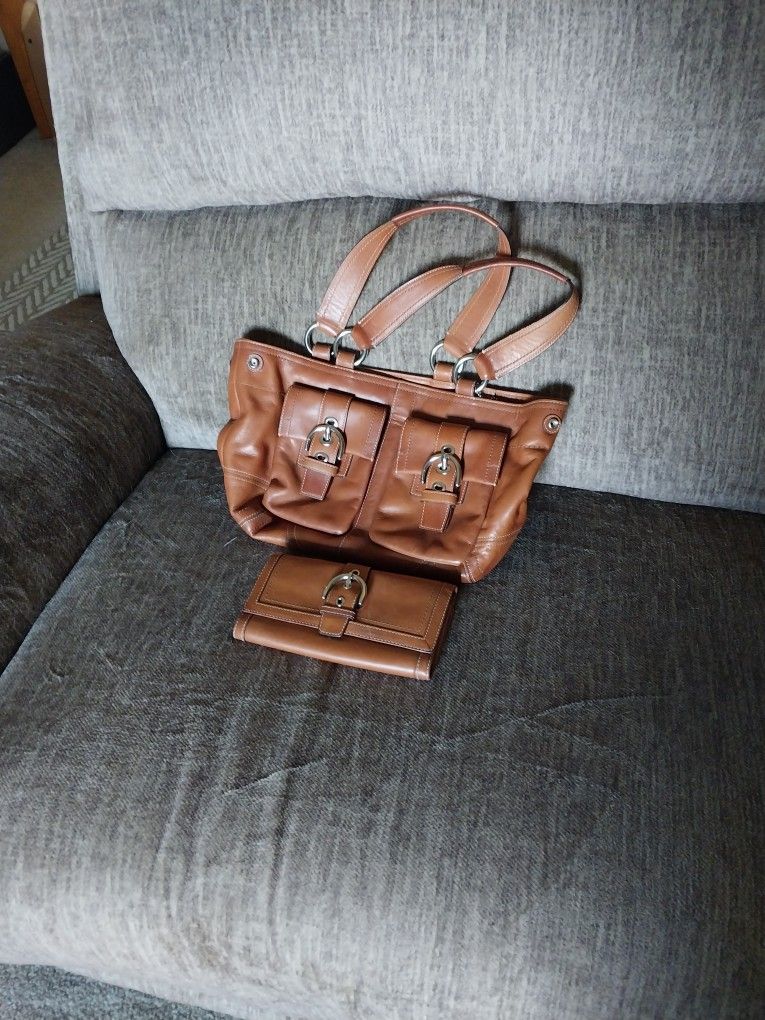 Couch Purse & Wallet