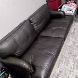 Leather Sofa (Ashley Furniture)