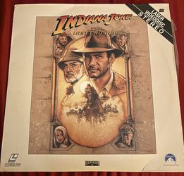 Indiana Jones The Last Crusade Laserdisc