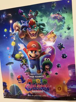 The Super Mario Galaxy Movie Poster