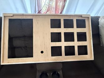 Tapadera para carrito de snacks