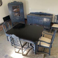 Antique dining room furniture