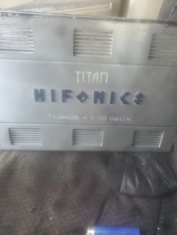 Hifonics 4ch Amp