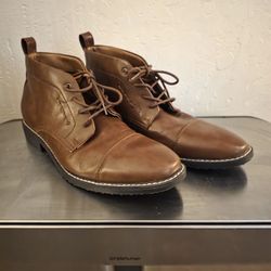 Guess Men's Casual Leater Boots Slightly Worn Sz 11