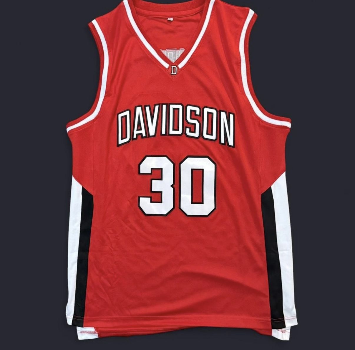Steph Curry Davidson College Basketball Jersey