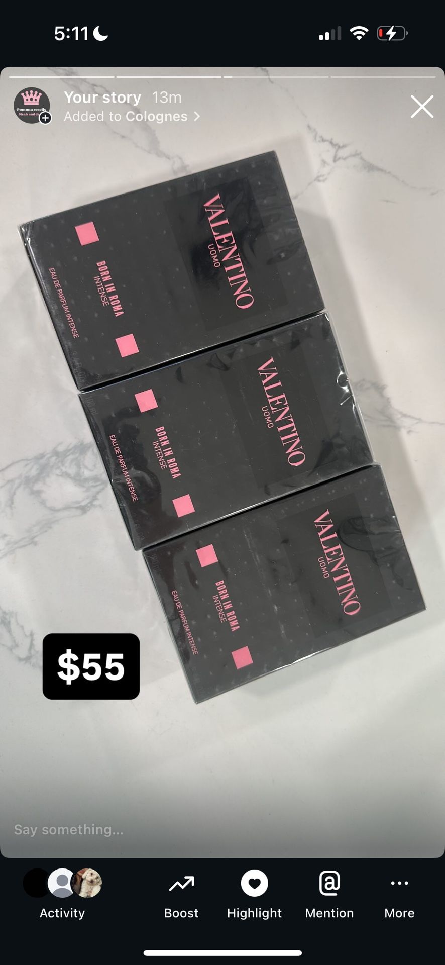 Colognes/perfumes