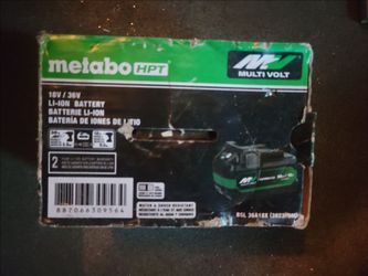 Metabo HPT Multi Volt 18V/36V Li-Ion Battery
