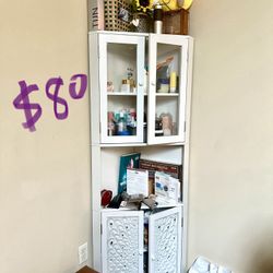 DWVO 67" Tall Corner Cabinet
