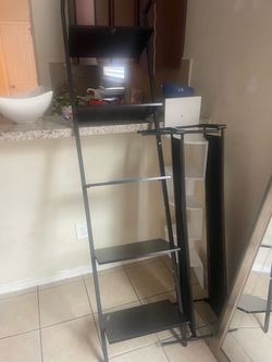Black shelf