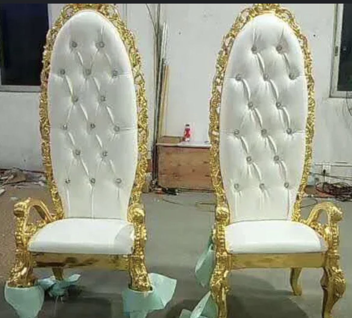 Royal Throne Chairs For Weddings Or Birthdays