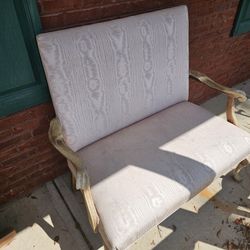 Antique love seat