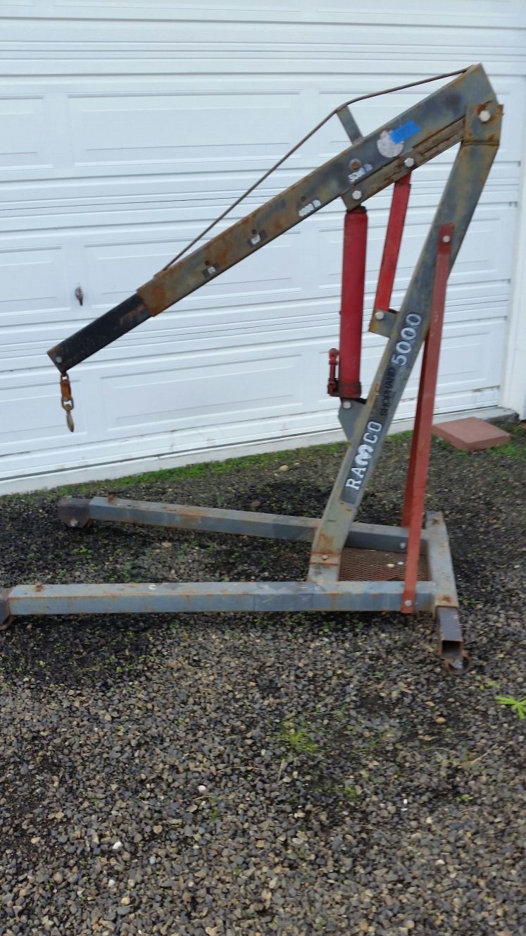 Ramco 5000 engine hoist cherry picker