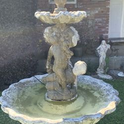 Large Concrete Fountain 